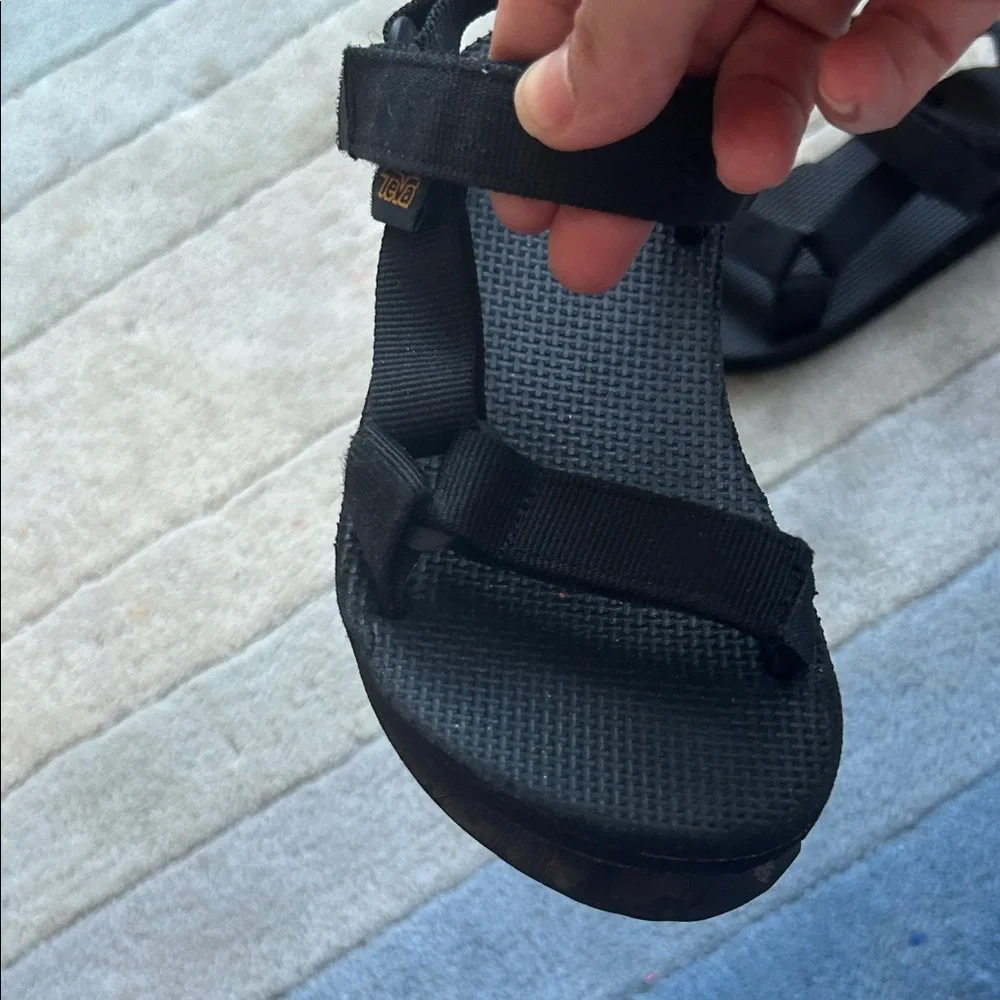 Teva Kids Black Sandals - Picture 4 of 11